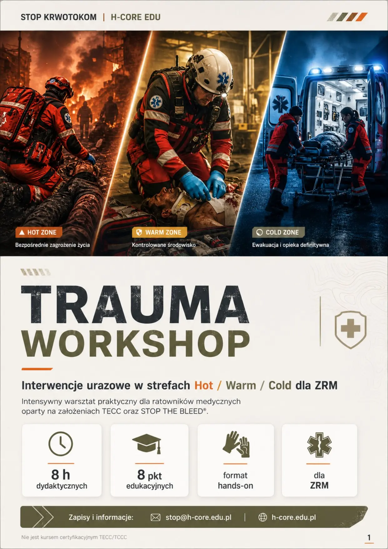 Trauma Workshop — informacje podstawowe, strona 1 z 6